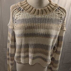 Free People Cropped Sweater